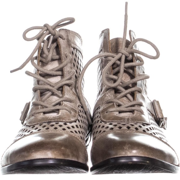 KENSIE Leather Ankle Boots - Picture 2 of 8